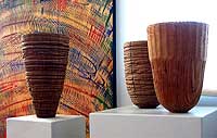 Mark Lindquist - Group of Three Vessels